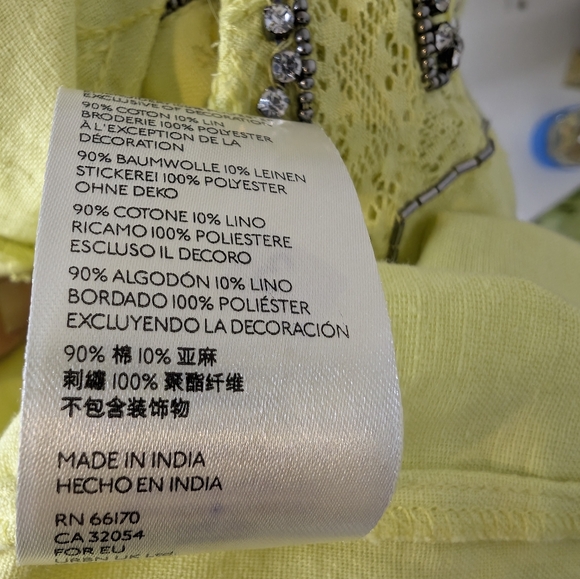 💘 Anthropologie Pilcro Nayeli Beaded Buttondown - Picture 6 of 6